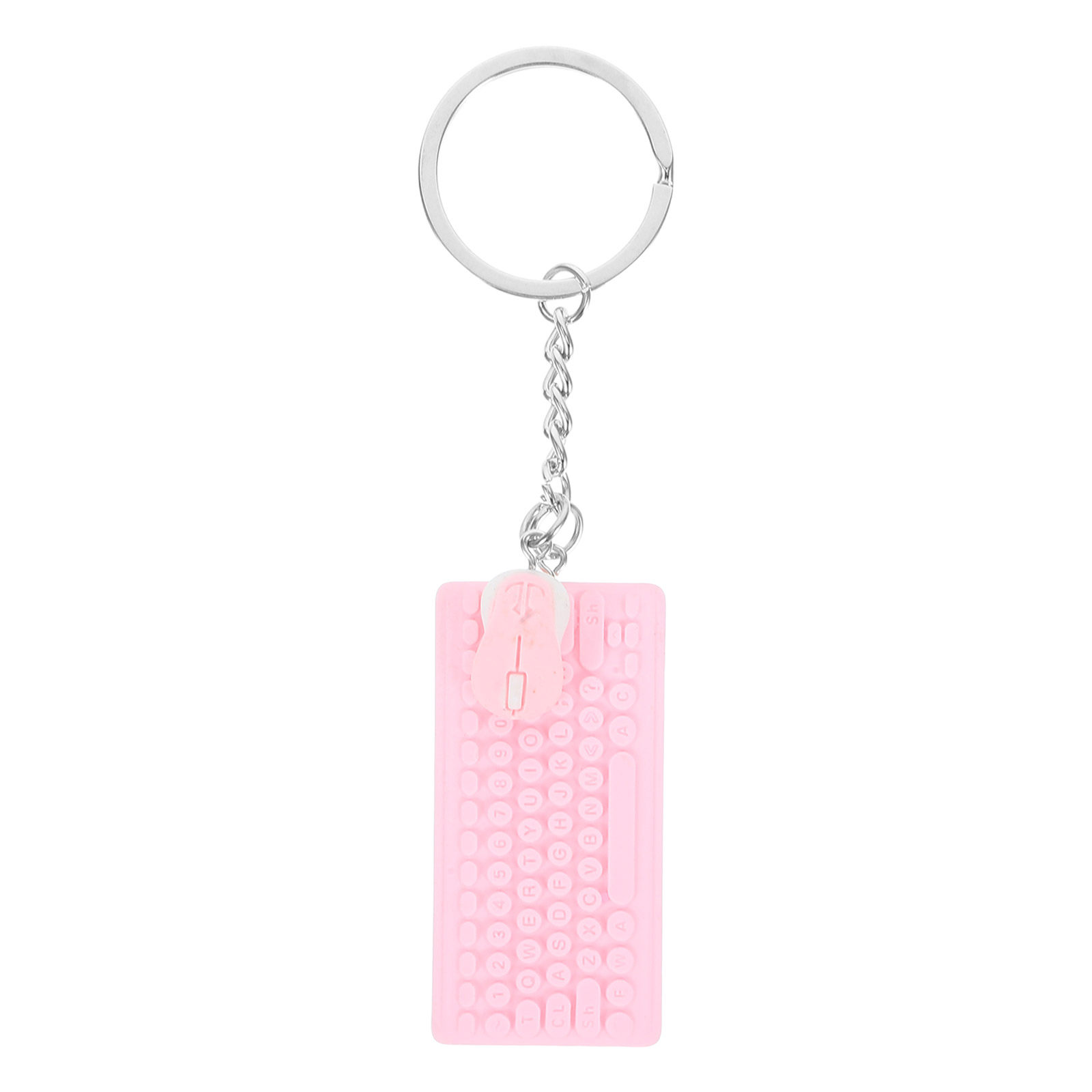 Tech Accessories Backpack - Creative Mini Keyboard Mouse Keychain Cute