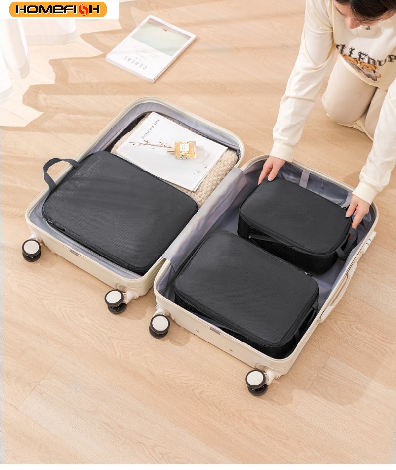 HOMEFISH 3Pcs/Set Travel Compr - đánh giá và giá Tech Accessories Travel Bag