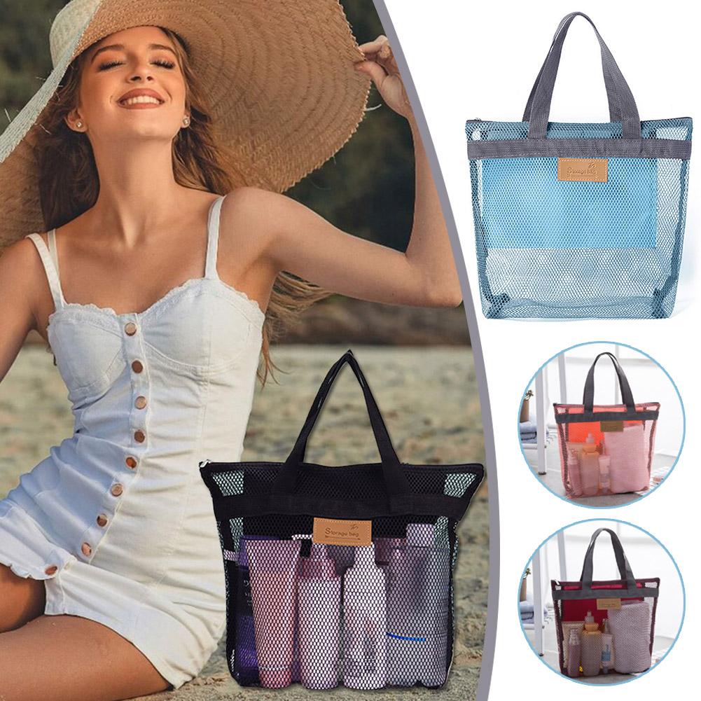 Mesh Makeup Toiletry Storage B - đánh giá và giá Tech Accessories Travel Bag