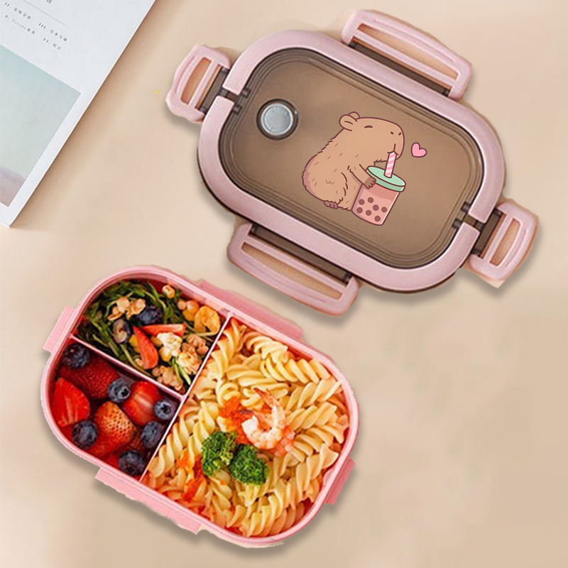 Capybara Bento Lunch Box Anime - đánh giá và giá Tech Home Accessories