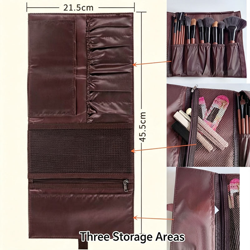 PU Leather Makeup Brush Roll B - đánh giá và giá Tech Accessories Travel Bag
