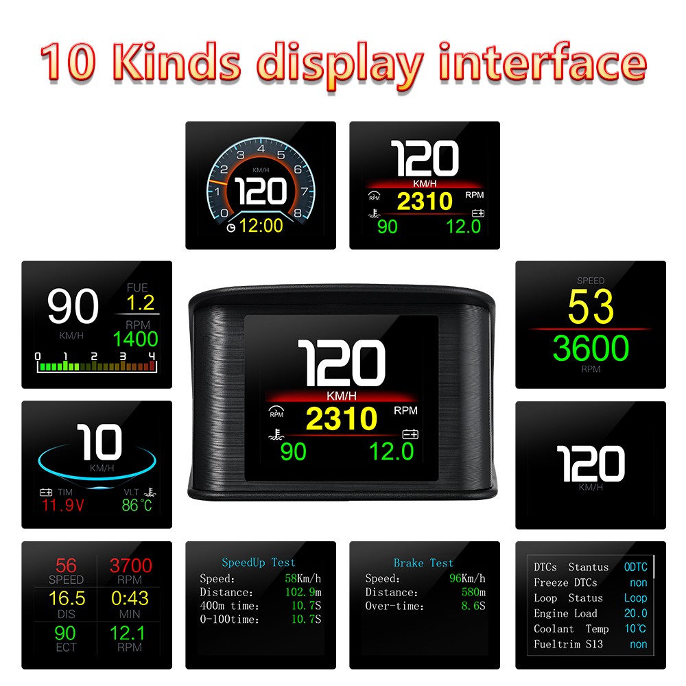 HUD OBD2+GPS On-board Computer - đánh giá và giá Tech Accessories Pc