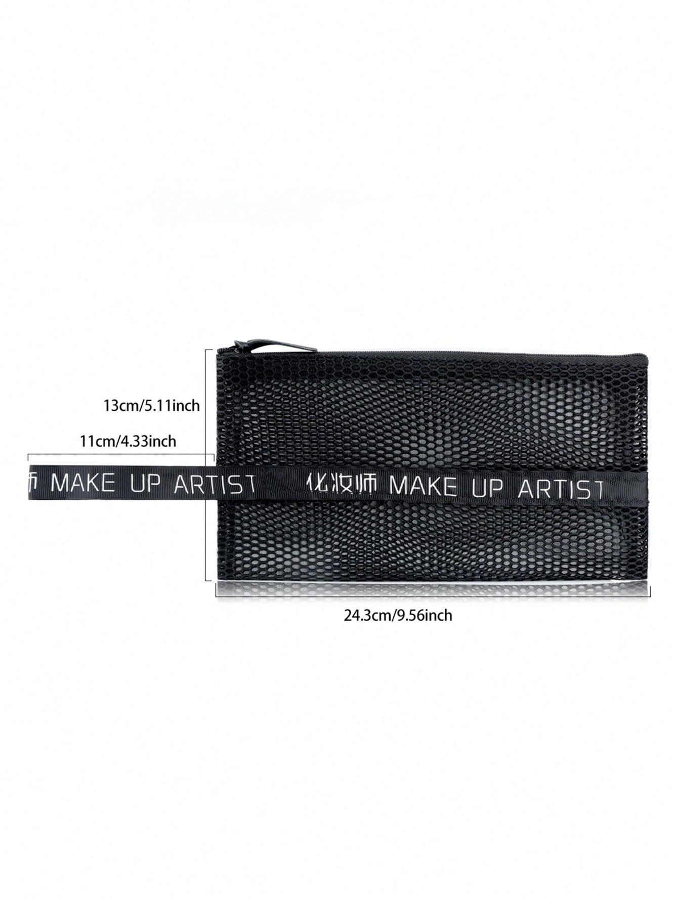 1 Pcs Mesh Makeup Bag Zipper C - đánh giá và giá Tech Accessories Travel Bag