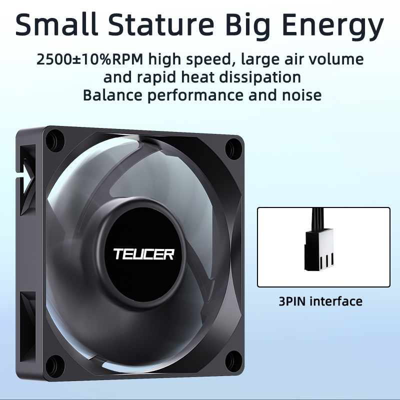 Teucer UT-7015 7cm Chassic Coo - đánh giá và giá Tech Accessories Pc